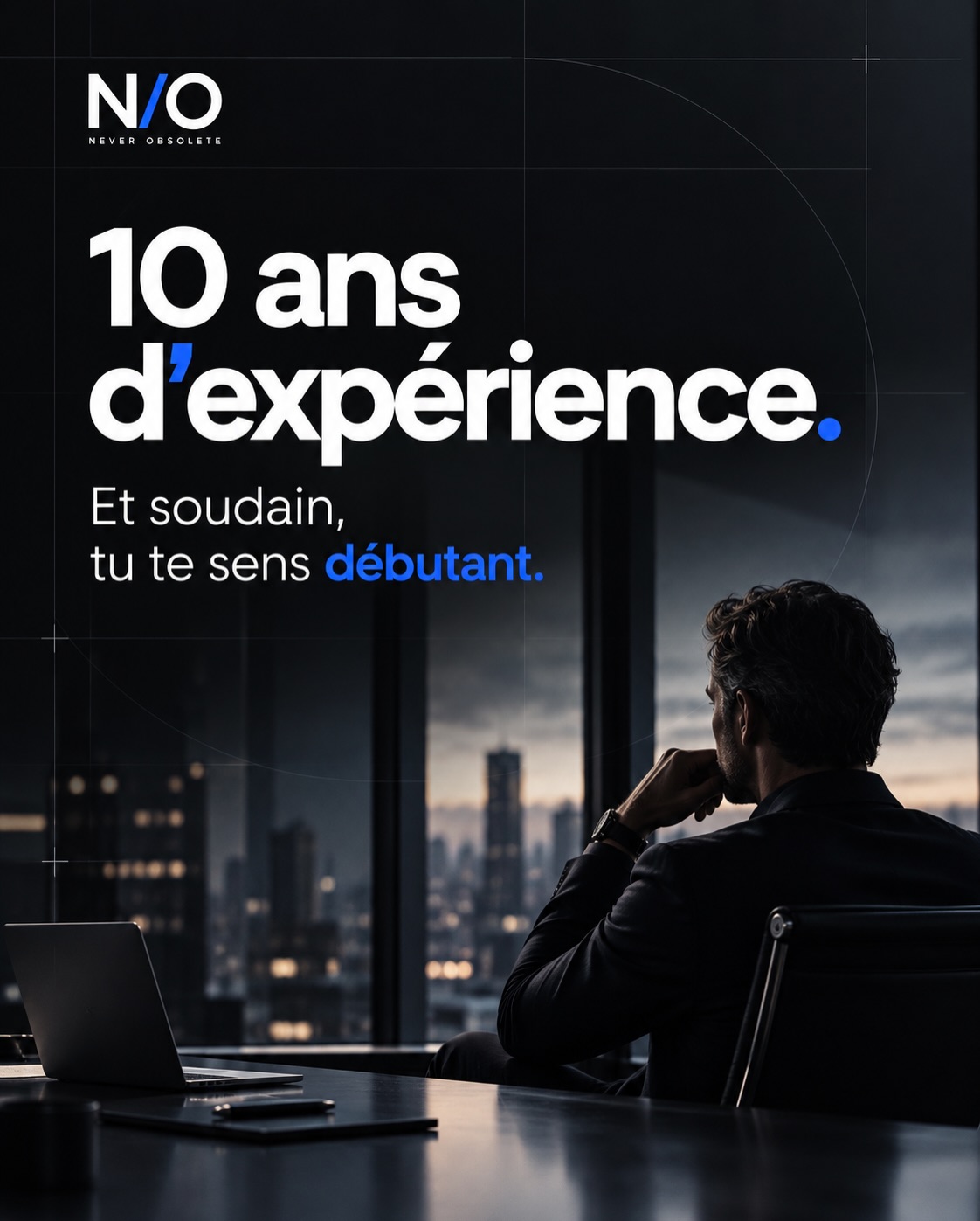 Et si ton expérience ne suffisait plus à te démarquer ?

Tu as passé 5, 10, peut-être 20 ans à construire ton expertise.

Tu connais ton métier. Tu as résolu des problèmes complexes. Tu as acquis ce qu’aucune formation ne peut t’apprendre en quelques jours : l’expérience du terrain.

Et puis l’IA est arrivée.

Aujourd’hui, certaines tâches qui demandaient des heures peuvent être réalisées en quelques minutes.

Alors, faut-il tout réapprendre ?

Non. Il faut apprendre à utiliser différemment ce que tu sais déjà.

Parce qu’un professionnel expérimenté qui maîtrise l’IA ne repart pas de zéro.

Il combine son jugement, son expertise et la puissance des nouveaux outils.

Et c’est précisément là que se trouve sa prochaine longueur d’avance.

Chez NEVER OBSOLETE, notre conviction est simple :

Ton métier change. Ta valeur ne doit pas diminuer avec lui.

💬 Dis-nous en commentaire : quel métier exerces-tu, et quelle partie de ton travail vois-tu déjà évoluer avec l’IA ?

#NeverObsolete #IntelligenceArtificielle #EvolutionProfessionnelle #AvenirDuTravail #Carriere