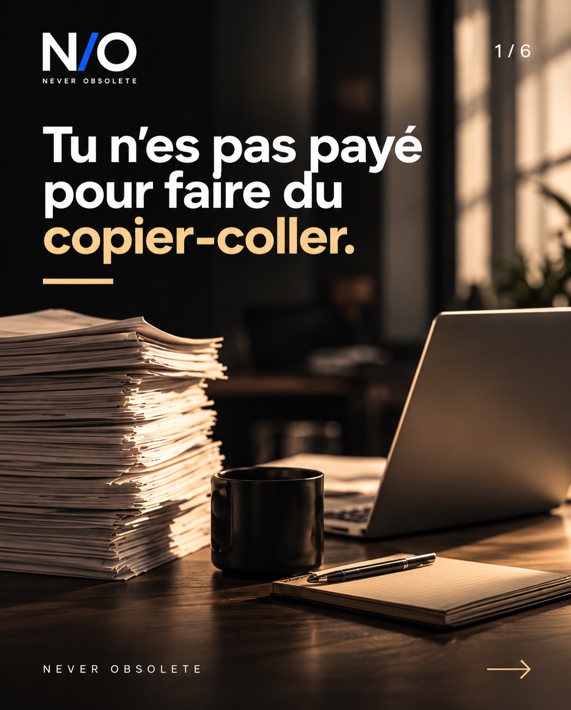 Combien d’heures de ta semaine consacres-tu à des tâches qui pourraient être simplifiées grâce à l’IA ?

Préparer un reporting.
Analyser un fichier Excel.
Rédiger un compte rendu.
Synthétiser des documents.
Construire une présentation.

Et si tu récupérais une partie de ce temps ?

Pas pour travailler davantage.

Pour travailler sur ce qui compte vraiment.

Un acheteur pour mieux négocier.
Un chef de projet pour anticiper les risques.
Un manager pour accompagner son équipe.
Un expert pour prendre de meilleures décisions.

L’IA ne remplace pas ton jugement.

Elle peut te donner davantage de temps pour l’exercer.

Mais encore faut-il savoir l’utiliser efficacement dans son métier.

C’est tout l’objectif de NEVER OBSOLETE : t’aider à transformer l’IA en compétence professionnelle concrète.

Moins d’exécution répétitive.
Plus d’analyse.
Plus d’impact.
Plus de valeur.

Become more valuable because AI exists.

→ Découvre la formation sur neverobsolete.fr (lien en bio).

#NeverObsolete #Productivite #IntelligenceArtificielle #Competences #TransformationDigitale