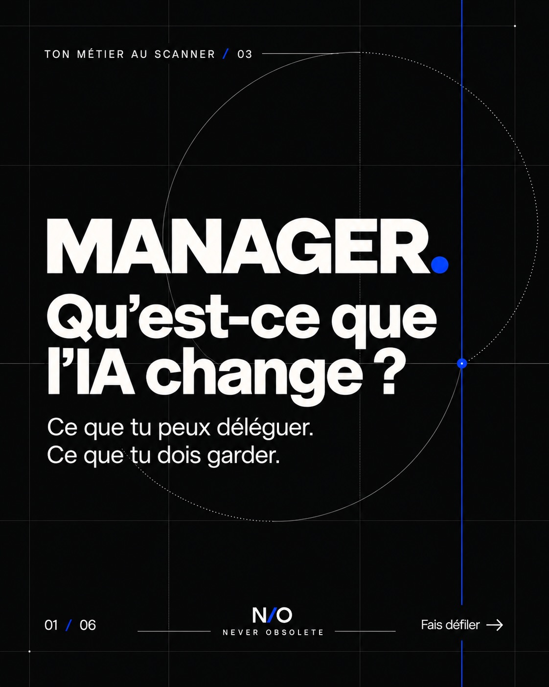 « Il faut que tu t’améliores. »

Même reformulé par l’IA, ce feedback ne donne aucune direction.

Sur quoi ?
À partir de quel fait ?
Qu’est-ce qui est attendu ensuite ?

L’IA peut préparer tes réunions, structurer tes messages et t’aider à explorer plusieurs options.

Mais elle ne connaît pas toute l’histoire de ton équipe. Les tensions, les efforts invisibles, les engagements difficiles à tenir.

Un feedback utile commence par un fait précis, explique son impact et ouvre une discussion sur la prochaine étape.

Ça demande ton attention, ton jugement et une vraie conversation.

Dans ce troisième épisode de « Ton métier au scanner », découvre ce que tu peux déléguer à l’IA et les responsabilités que tu dois garder.

👉 Scanne gratuitement ton métier sur neverobsolete.fr. Lien en bio.

Managers : qu’est-ce qui te demande le plus d’énergie aujourd’hui — fixer les priorités, donner du feedback ou gérer les désaccords ?

#Management #Manager #Leadership #IntelligenceArtificielle #NeverObsolete