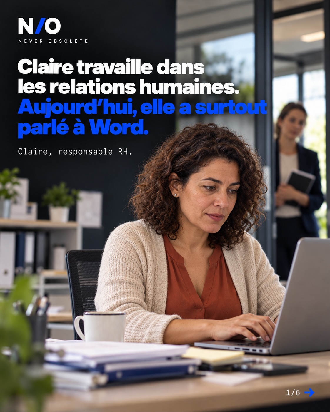 « Tu aurais cinq minutes ? »
« Oui, dès que j’ai fini ça. »

Claire a répondu ça quatre fois aujourd’hui.

Elle est responsable RH. Elle aime écouter, accompagner, comprendre ce qui coince dans une équipe.

Mais il y a l’annonce à reprendre. Les réponses aux candidats. La communication interne à envoyer avant 17 h.

À la fin de la journée, elle a traité beaucoup de documents.
Et repoussé beaucoup de conversations.

Quand on lui parle d’IA, elle pense surtout à ça : est-ce qu’elle pourrait enfin récupérer un peu de temps ?

Un premier brouillon d’annonce. Une trame d’entretien à adapter. Un message interne à retravailler.

Avec Never Obsolete, Claire apprend à intégrer l’IA dans ses tâches réelles, à vérifier ses réponses et à mesurer ce qu’elle gagne.

Pour pouvoir dire plus souvent :
« Oui, entre. Je t’écoute. »

👉 Toi aussi, certaines tâches prennent toute la place dans ton métier ? Fais ton scan gratuit en 3 minutes. Lien en bio.

#NeverObsolete #RessourcesHumaines #FormationIA #IntelligenceArtificielle